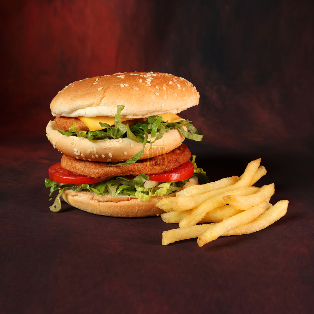 CHICKEN DOUBLE BURGER