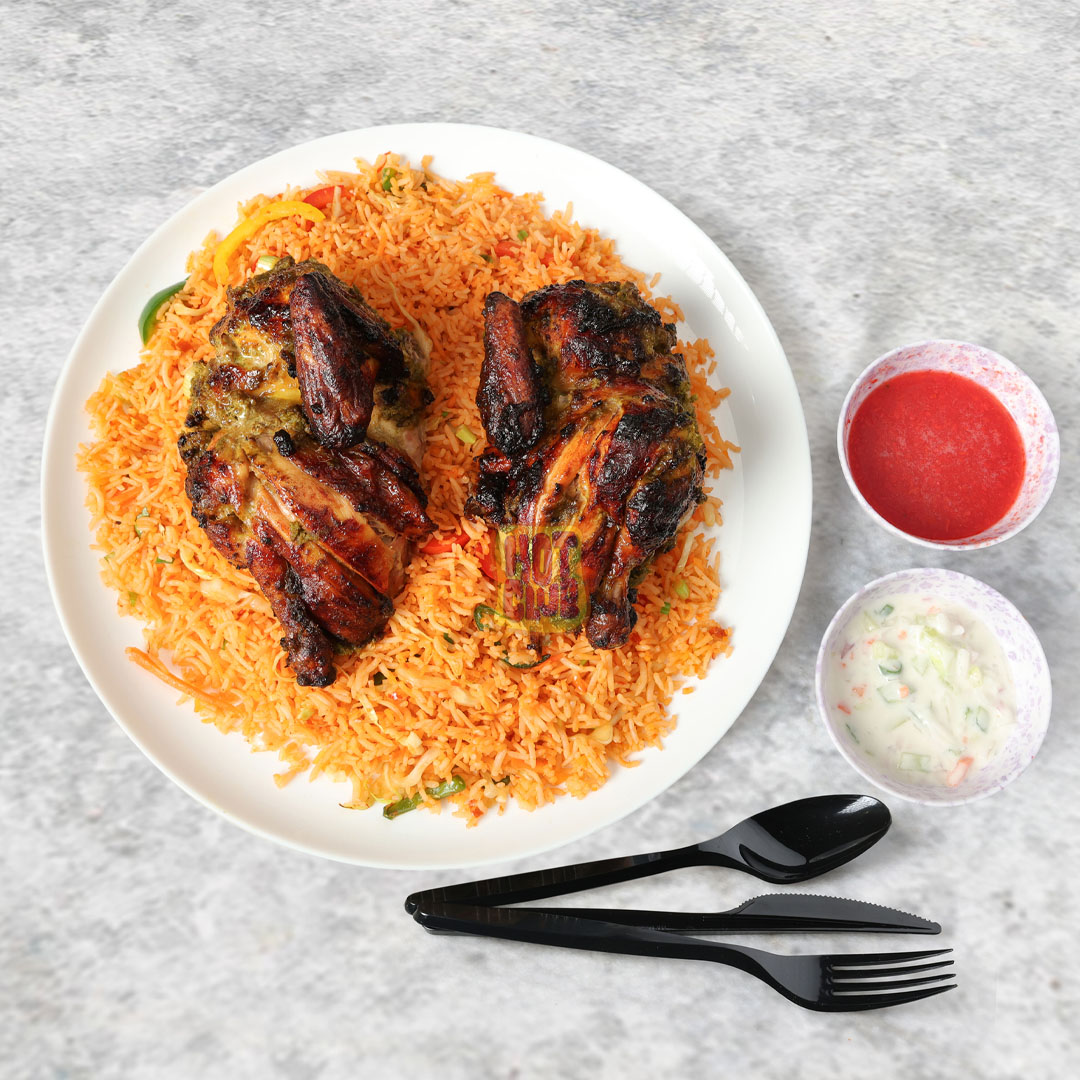 GRILLED CHICKEN WITH RICE (FULL)