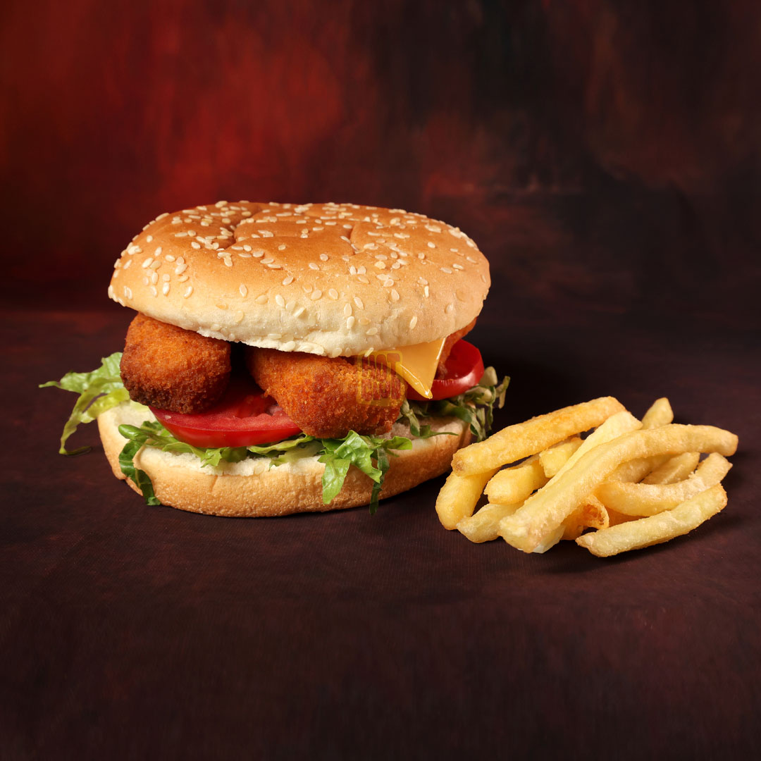 JUMBO PRAWNS BURGER