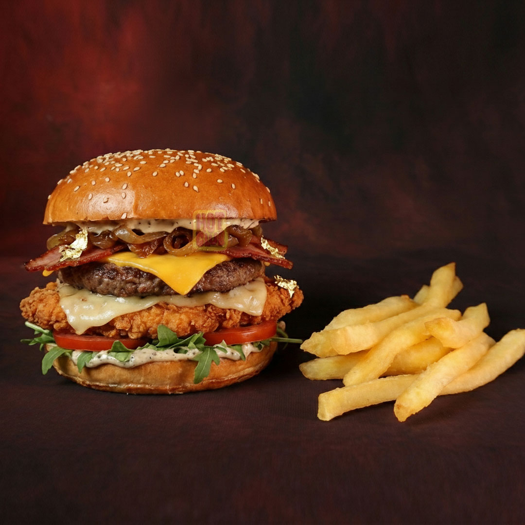 ROYAL CHICKEN BEEF BURGER