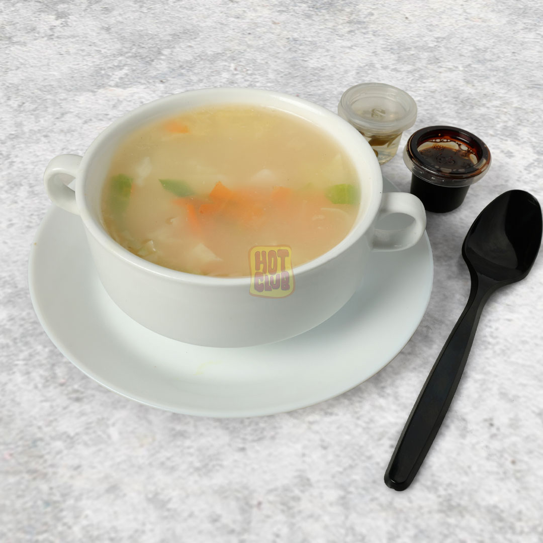 VEG CHICKEN CLEAR SOUP