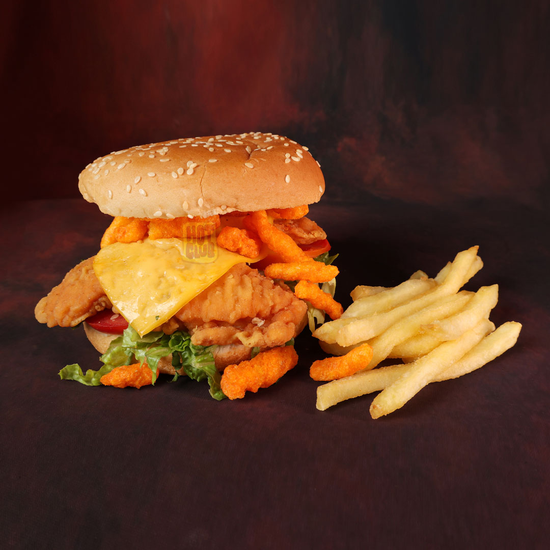 ZINGER CHEETOS BURGER